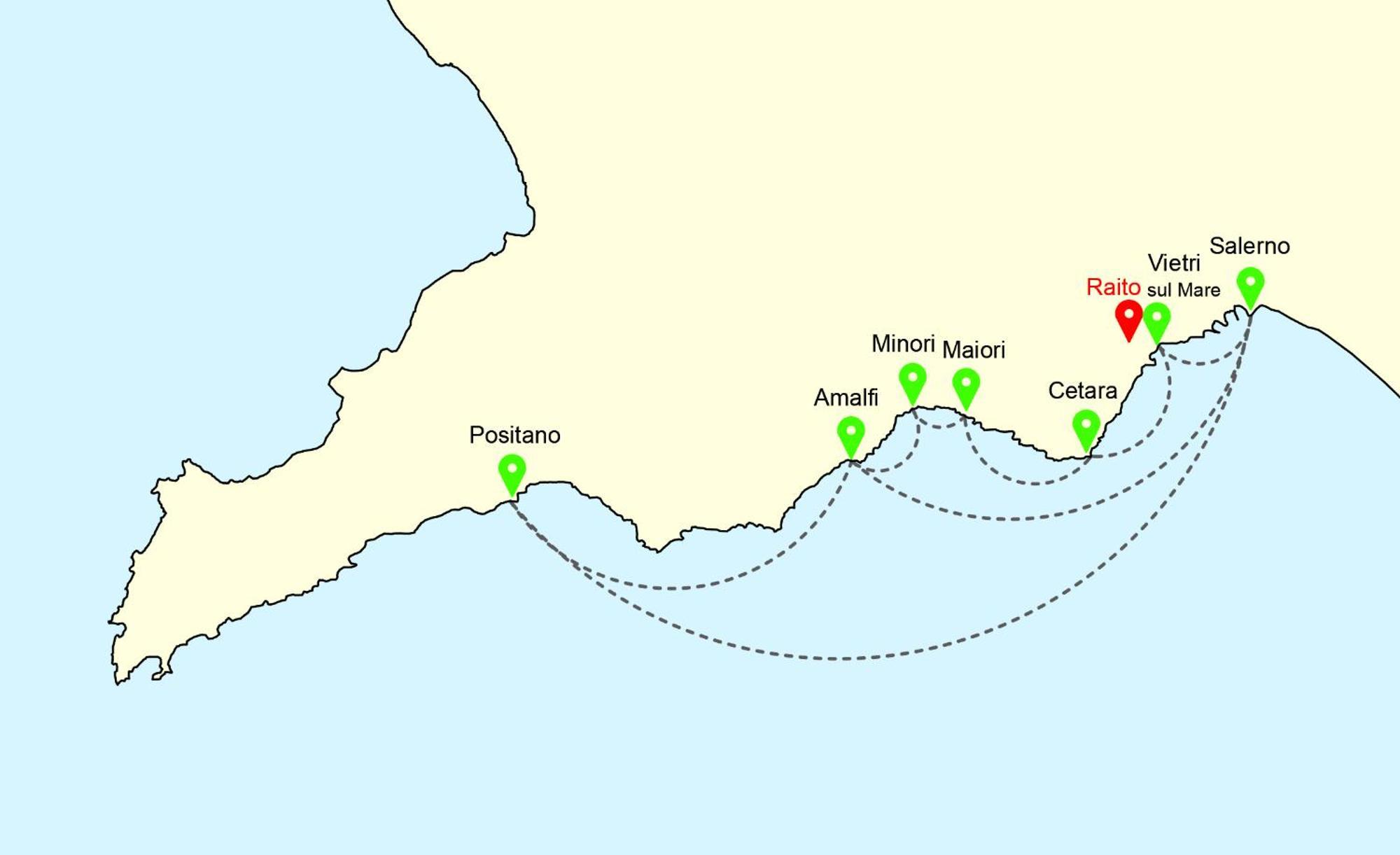 Raito Guest House - Amalfi Coast Vietri 외부 사진